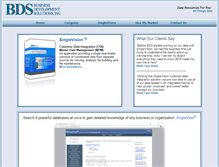 Tablet Screenshot of bdsdatabase.com